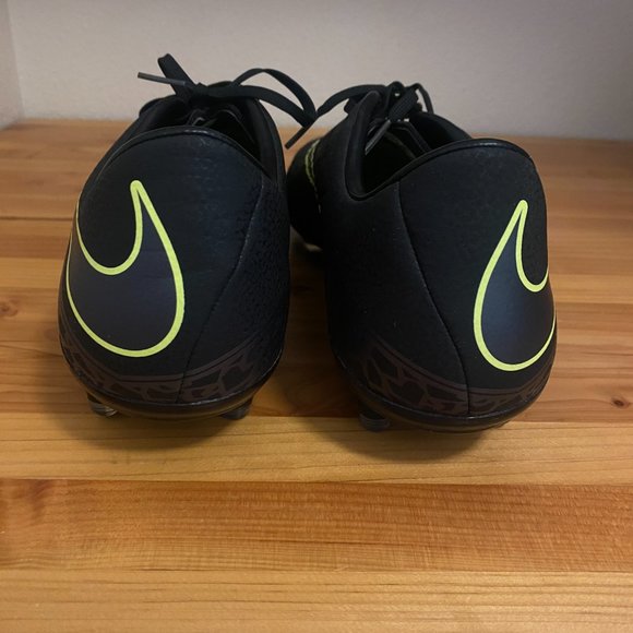 Nike Hypervenom Phinish FG ACC Soccer Cleats, Black, Size 13 - Picture 5 of 6